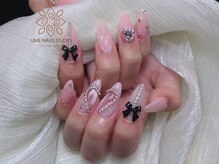 ウメネイルスタジオ(UME NAIL STUDIO)/長さだしやり放題×つけ放題