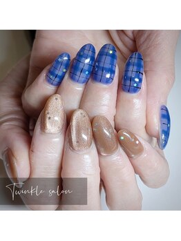 ティンクル サロン(Twinkle salon)/チェック×星のちぐはぐ