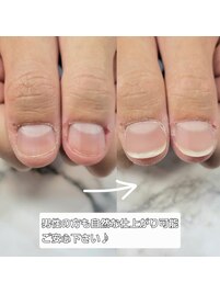 男性の方も自然な仕上がりに♪