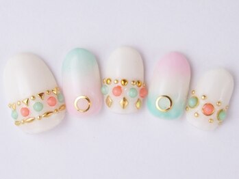 ネイルサロン ドレリッチ 大宮店(drerich)/ボヘミアンストーン