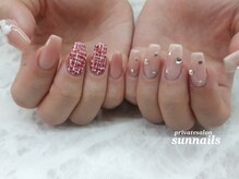 サンネイルズ(sun nails)/アシメネイル