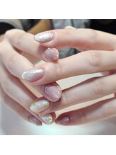 ネイルアンドまつげエクステ専門サロン スリー(THREE)/ニュアンスマグネット