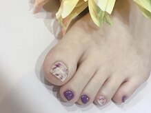 アンジェリークの雰囲気（フットバス&角質ケア込みフットジェルネイル¥8800～）