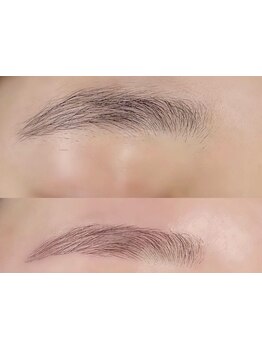 アイブロウメニューがあるサロン