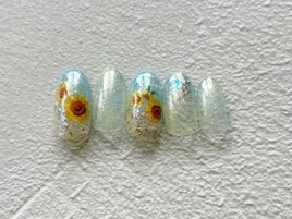 涼しげシアーひまわり
