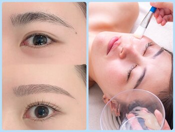 コカロ 神戸三宮店(KOKARO)の写真/【美眉×美肌の最強コンビ】シミ・くすみ改善/毛穴ケア/美白に◎『美眉WAX(間引き有)×スノーピール』