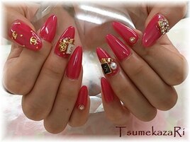 レッド系スカルプ★パーツ