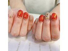 サニーヒルズ ウィズ マキア 藤沢(Sunny hills with MAQUIA)/赤べっこうネイル