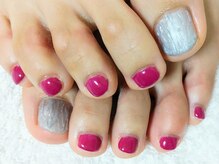 エムネイル(M Nail)/フットネイル・凸凹アート
