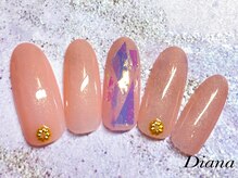 ディアナ ひたちなか高場店(DIANA)/定額ネイル　6600円　B‐009