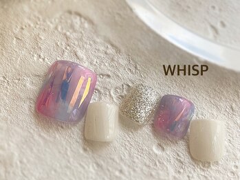 ウィスプ(WHISP)/スィートオーロラネイル/フット