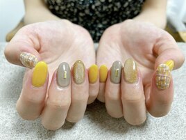 9.10月定額A ツイードネイル