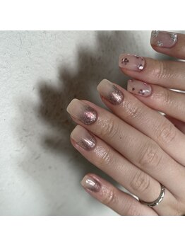 リノ 大阪本町店(lino)/ニュアンスネイル