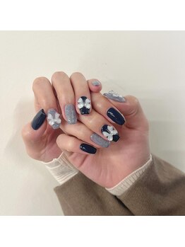 ノラ シブヤ(NORA SHIBUYA)/リボンネイル