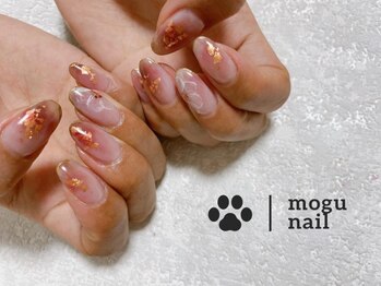 モグネイル(Mogunail)/ニュアンスフラワーネイル