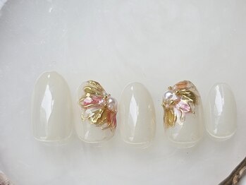 ネイルサロン フローリア(nail salon Florir)/ぷっくりミラーネイル