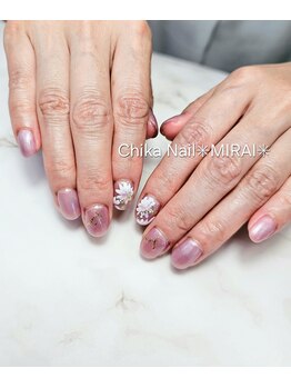 チカネイルミライ(Chika Nail ☆MIRAI★)/H定額アートシンプル