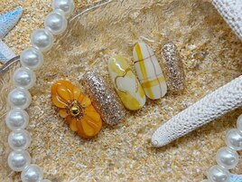夏ネイル¥6980