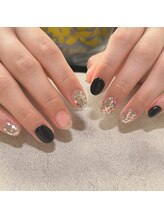 アリュール アンド エテルノ 小山店(Allure & ETERNO)/ブラック×シルバーホロ