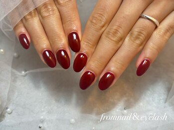 フロムネイルアンドアイラッシュ 神戸三宮(from nail&eyelash)/パラジェル取扱/フィルイン施術