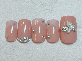 ネイルビート(NAIL BEAT)/フレンチネイル　シンプル