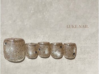 ルークネイル 恵比寿店(LUKE NAIL)/【フット】マグネットニュアンス