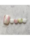 フットネイル　ニュアンス♪