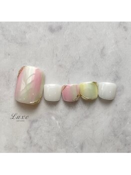 フットネイル　ニュアンス♪