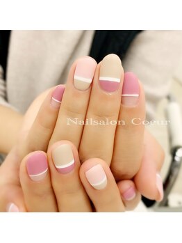 ネイルサロン クール(Nailsalon Coeur)/ボーダー ブロッキング