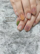 プライベート ネイルサロン マーマ(murmur)/チェックネイル