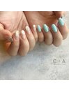 大人氷ネイル