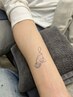 夏におすすめ！2週間で消えるジャグアアート！Mサイズ