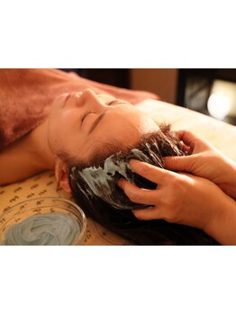 ヘッドスパで癒されたい