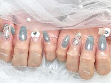 ラメール(La mer)/春ネイル