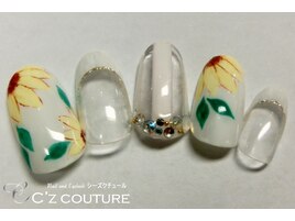 ひまわりネイル