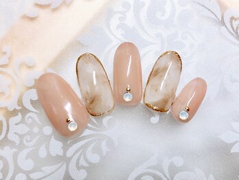 ネイルサロン ナチュール(Nature)/シンプル上品タイダイネイル☆