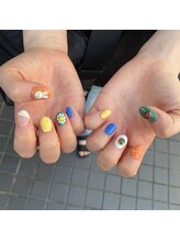 グラマラス アンジェアイ 荻窪店(glamourous ange eye)/キャラクターネイル