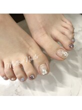 メロウ/キラキラ★クリア★ミラーフット