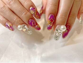 ネイルアンドアイラッシュヴィーナ ゆめタウン廿日市店 (Nail&EyeLash Vina)/ニュアンスネイル