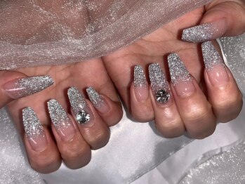 ロワ バイ ジョアアンジェ(Roi by joieange)/フラッシュネイル キラキラ