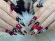 モアネイル(Moa nail)の写真/チップorスカルプ選べます♪長さ出しで派手めデザインを楽しもう！ずっと見ていたくなるネイルに気分UP！