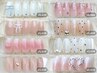*人気No.1*最新トレンドデザイン ¥4860～♪韓国/ワンホンネイル/チーク等◎