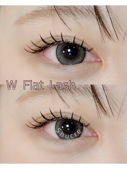 ビューティーサロンシュクレ 藤が丘店 (beauty salon shucre)/Wフラットラッシュ