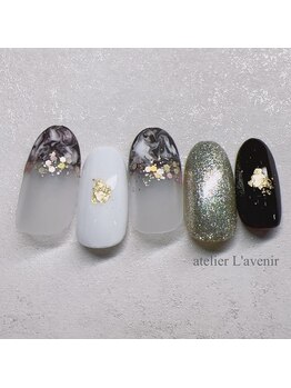 アトリエラブニール/マーブルチョコレート