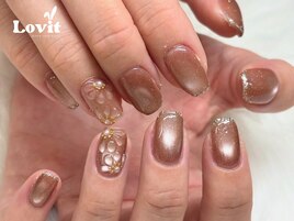 お花ネイル【パラジェル梅田】