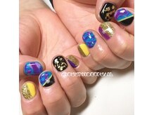 サニーサイドアップ ネイル(Sunny SideUp nail)/Inspired 市松azami