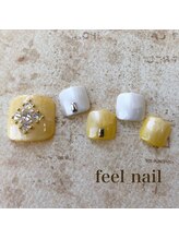 フィールネイル 天神橋店(feel nail)/ボーダー/ツイード/ニュアンス