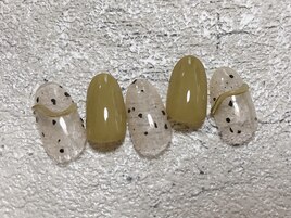 6月定額B ぷっくりネイル