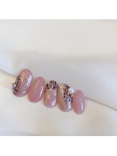 グログラン(Gros-Grain)/11月ネイル