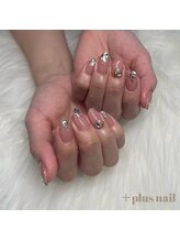 プラスネイル 渋谷(+plus nail)/キレイめネイル[渋谷/ネイル]